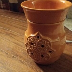 Ceramic Orange Wax Warmer